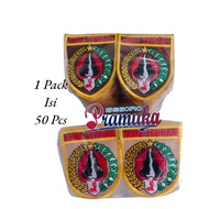 Bedge Bet Logo Embroidery kwarda Central Java CONTENTS 50 PCS