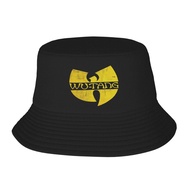 Wu-Tang Clan Classic Distressed Logo Gza-Rza-Odb Novelty Print Fisherman'S Hat