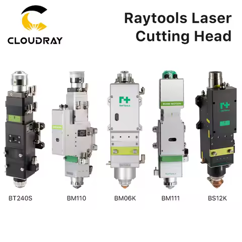 Cloudray Original Raytools Laser Cutting Head 0-12kW Laser Head BT210S BT240S BW210 BM110 BM111 BD04