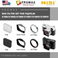 NiSi X100 SERIES NC UV FILTER SET FOR FUJIFILM X100 X100S X100F X100T X100V X100VI ( CAMERA NOT INCLUDED )