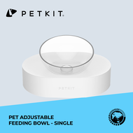 Petkit Pet Adjustable Feeding Bowl [ 0°- 15° Dual Angle, Food Grade ABS+PC Material, Elevated, Tilted Design, Ergonomic, Non-Slip, Pad, Detachable, Washable, Easy Clean, Stable, Leak Proof, Pet Supplies, Dog, Cat, Small Pet, Accessory, Tools ]