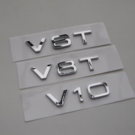 Audi V6T V8T V10 Fender Side Label Sticker A4LA5A6LA7Q7 Car Label S6 S7 Q5 A8L Word Label