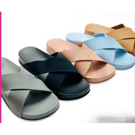 JELLY BARRY FLATS SANDAL | sandal tapak Lembut