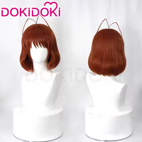 IN STOCK Furukawa Nagisa Wig Anime CLANNAD Cosplay Wig DokiDoki Furukawa Nagisa Cosplay Women 35cm C
