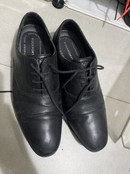 Rockport 男裝黑色皮鞋