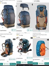 Decathlon Forclaz 70L 登山背包