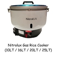 BIG SIZE NITROLUX Gas Rice Cooker / Periuk Masak Nasi 10/16/20/25 Litre/Periuk Nasi/Rice Cooker Besa