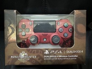 全新 PS4 Monster Hunter: World RATHALOS 雄火龍限定版 Dual Shock 4 無線手掣