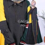 ORIGINAL Nuhara dress by Gagil gamis casual jeans deni Limited