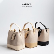 HAPPY2U Beg Wanita Eryca Raffia Bucket Bag