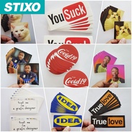 [HIGH QUALITY] STICKER MEME COLLECTION | WATERPROOF STICKER | GLOSSY | STIXO