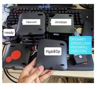STB HG680P OPENWRT ROOT DUALBOOT ANDROID TV ARMBIAN PS4 RAM 2GB