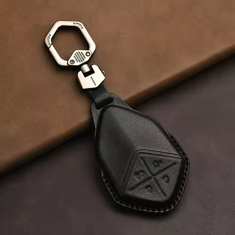 Genuine Leather Protector for Changan Deepal S7 Sl03 Key Case Cover Fob