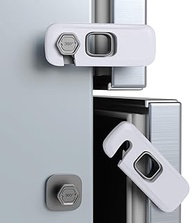 NiHome Child Proof Refrigerator Lock 6-Pack, Baby Safety Locks for Fridges, Cabinets, Drawers, Doubl