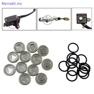 MyriadU Universal 12mm 18mm Motorcycle Sight Glass Oil Sight Glass With Seal For Brake .