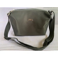 Longchamp two zipper sling bag