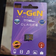 V-gen Memory Card 8Gb Class 6gb Speed up to 48mb/s