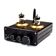 6J5 Vacuum Tube Amplifier Preamplifier BT Preamp AMP with Volumes Treble Bass Tone Adjustment Functi