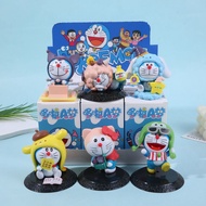 Doraemon Kucing Doraemon Merchandise Mesin Anak Patung Kapsul Mainan Patung Desktop Hadiah Hiasan Ko