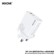 WEKOME 45W PD KinKong Flash Charger A+C (UK) WP-U64