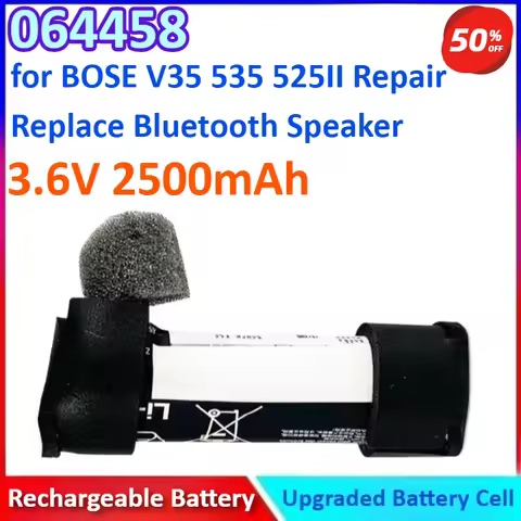 064454 064451 064458 New 3.6V 2500mAh Rechargeable Battery for BOSE V35 535 525II 520II T20 Repair R