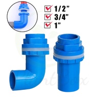 PVC Pipe Connector Aquarium Inlet Outlet Connector for Aquarium Garden Drain Pipe Adapter Aquarium T