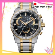Citizen Eco-Drive PCAT Model CB5894-50E Atomic Timekeeping Watch, Day-Date Chronograph, Imported fro