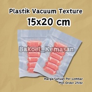 15x20 cm Embossed Vacuum Plastic Embossed Vacuum/ Textured Embossed Vacuum Bag/