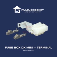 Dx MINI FUSE BOX/DX Small Plug FUSE BOX (SOCKET+SKUN)