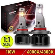 TUFFOO M5【1:1 Size】2PCS 9005/HB3 | 9006/HB4 | 9012/HIR2 Car LED Headlight Bulb For Vios /  Montero C