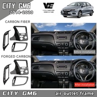 Vemart Honda city 2014-2020 gm6 car air outlet frame interior accessories