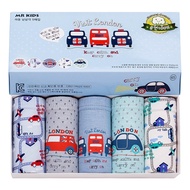 5 Pcs/Box Boys Briefs Cotton Children Cartoon Car Briefs Boys Baby Soft Cotton Briefs Little Boys Br