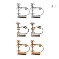 All Exquisite Clip-on Earring Converter Earring Clip Back Non-Pierced Ear Jewelry