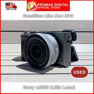 USED Sony a6000 with 16-50mm Lens Included