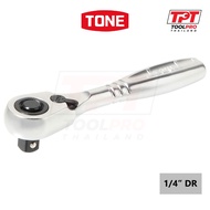 TONE Faucet Handle 1/4 90mm Short Reversible Ratchet Quick Release Ratchet Wrench (RH2HS)