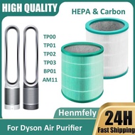 360° Glas HEPA Filter Repla Compatible with Link TP01 TP02 Tower Dyson Pure Cool Me BP01 Personal Pu