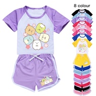Sumikko gurashi  clothing Sumikko gurashi  shirt and shorts set for kids S13