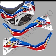 For Honda CRF1100L CRF 1100L CRF 1100 L Africa Twin Adventure Sport Motorcycle Fuel Tank Pad Decal S