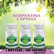 3 Bottles Serpentina Capsule(Organic Herbal Capsule)