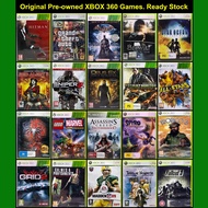 Original PAL XBOX 360 Pre Owned Used Call of Duty Grid GTA V Naruto Spiderman Batman Console Games C