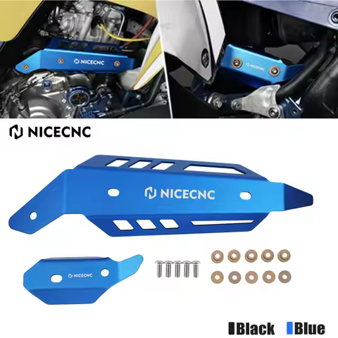 NICECN For Yamaha Raptor 700 2015-2026 ATV Mid Pipe Heat Shield Raptor 700R SE Replaces 2LS-E4611-00