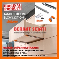 Blum Tandem Drawer Rail 55cm DOUBLE FULL EXT Antem Slow Soft Close