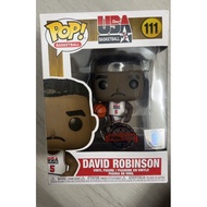 111 NBA Legendary David Robinson w/1992 USA White Uniform FUNKO POP