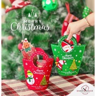 Christmas Felt Tote Bag 1 Piece/Cloth New Year Snacks Mini Put In A Gift