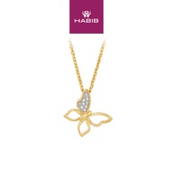 HABIB Diamond Necklace in 375/9K Gold 561170125