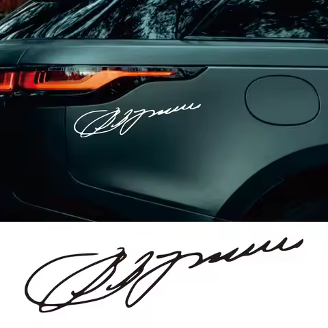 vladimir putin signature funny car sticker vinyl decal white/black car auto stickers for car bumper 