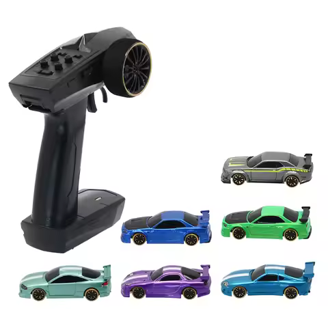 Turbo Racing 1:76 RC Car C66 C64 C65 C61 C62 C63 Electric Drift Car With Gyro Radio Full Proportiona