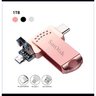 Flashdisk usb OTG 1TB original 3in1