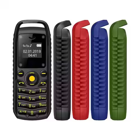 Small Mobile Phone Elderly Kids Two SIM Card Super Mini Mobile Phone Button Keypad Calling Smartphon