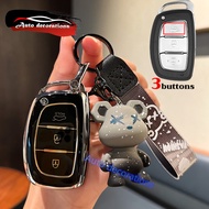 Hyundai grand i10 Elantra Tucson i20 car key case Hyundai tpu keychain Hyundai grand i10 key cover